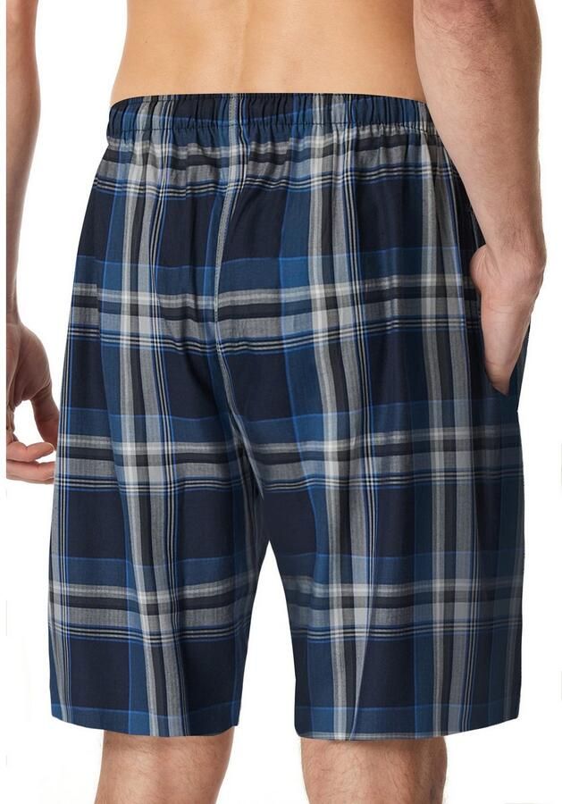 Schiesser Bermuda Mix + Relax geruit elastische band strikband - Foto 2