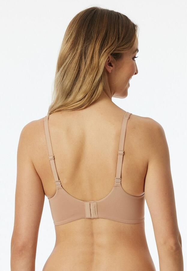 Schiesser Beugelloze-bh Unique Micro met cup verstelbare bandjes elastisch breisel - Foto 5