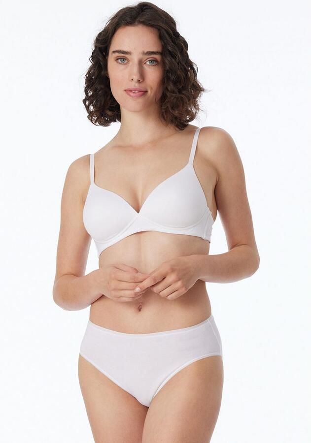 Schiesser Bikinibroekje Cotton Essentials met een perfecte pasvorm (3 stuks) - Foto 3