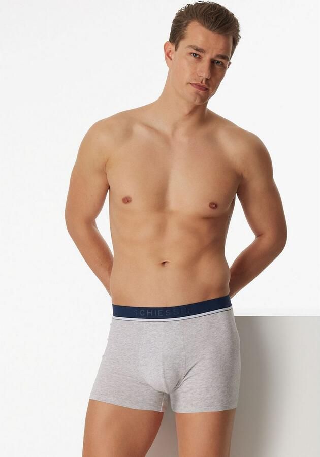 Schiesser Boxershort 95 5 met sportieve logo-webband (3 stuks) - Foto 3