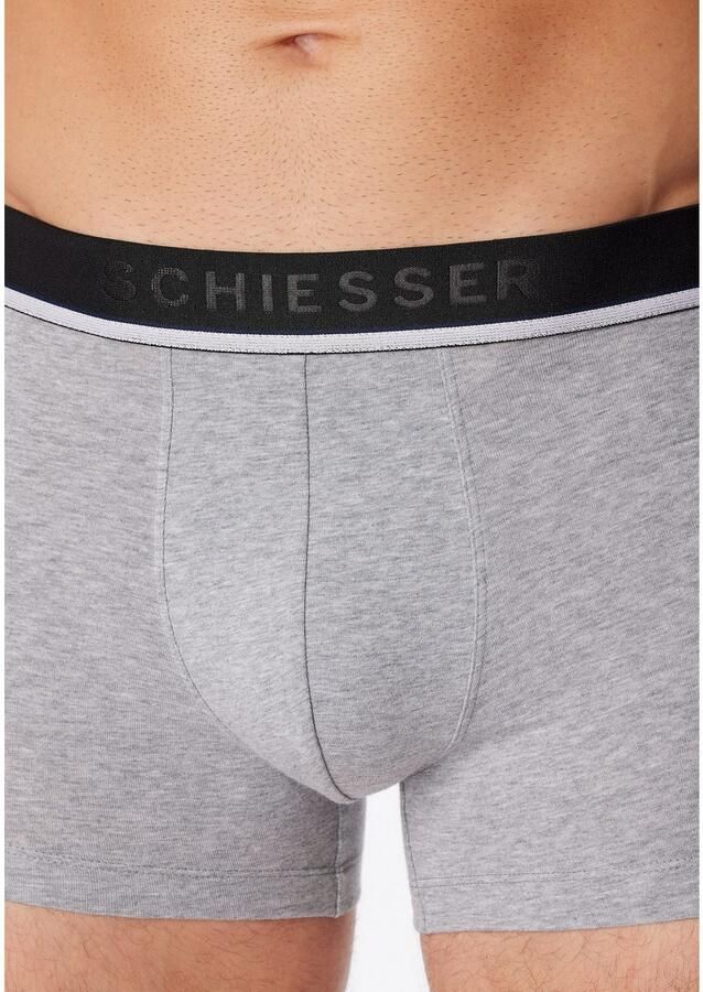 Schiesser Boxershort 95 5 met sportieve logo-webband (3 stuks) - Foto 2