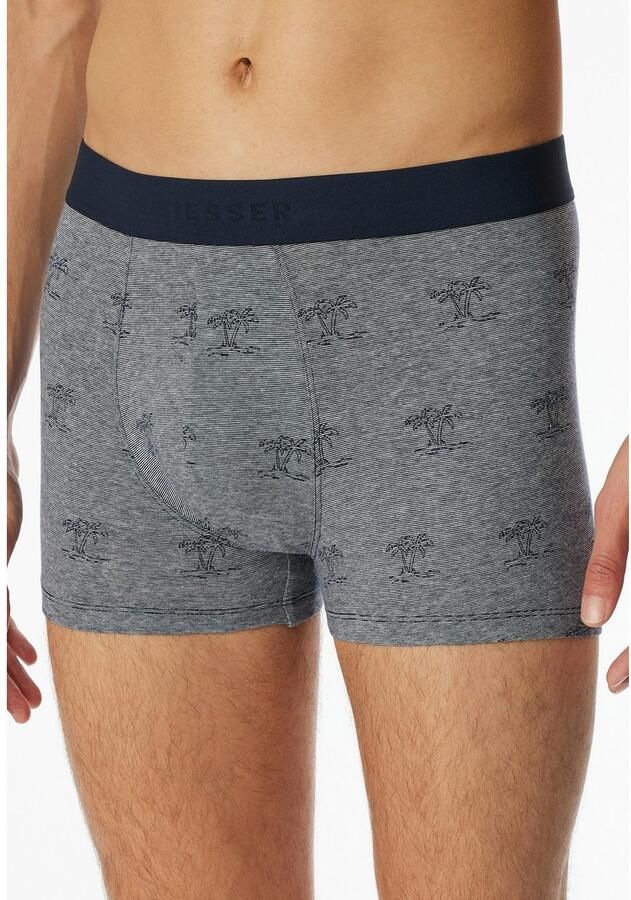 Schiesser Boxershort 95 5 met zachte logo-webgummiband (Set van 3)