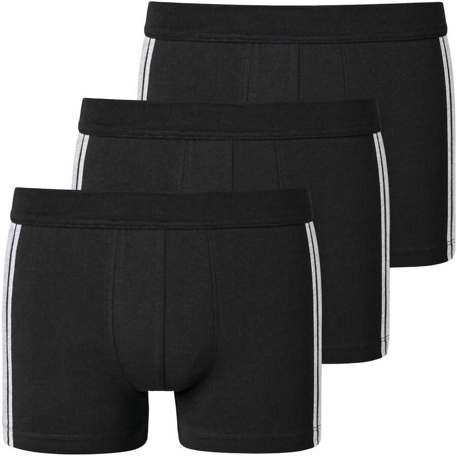 Schiesser Boxershort 95 5 met zachte tonale tailleband contrasterende zijstrepen (3 stuks) - Foto 6