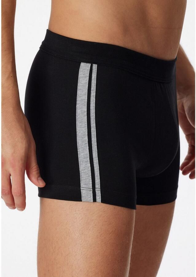 Schiesser Boxershort 95 5 met zachte tonale tailleband contrasterende zijstrepen (3 stuks) - Foto 3