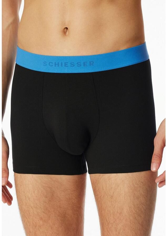 Schiesser Boxershort 95 5 Multipacks met gekleurd sportief logo-webgummiband (3 stuks) - Foto 5