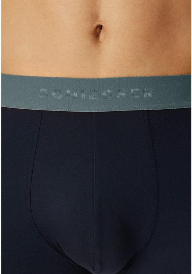 Schiesser Boxershort 95 5 Multipacks met gekleurd sportief logo-webgummiband (3 stuks) - Foto 2