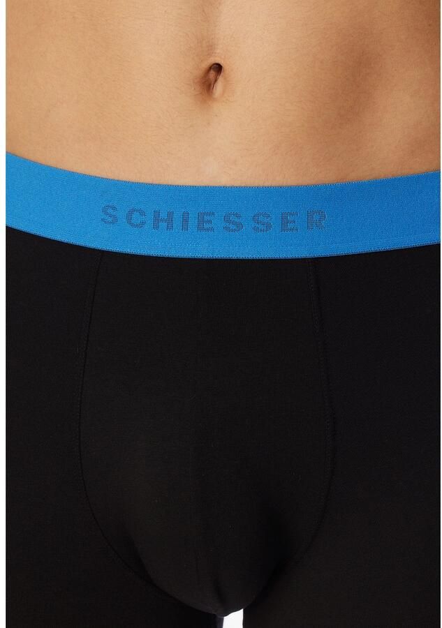 Schiesser Boxershort 95 5 Multipacks zonder ingreep aangenaam zacht (Set van 5)