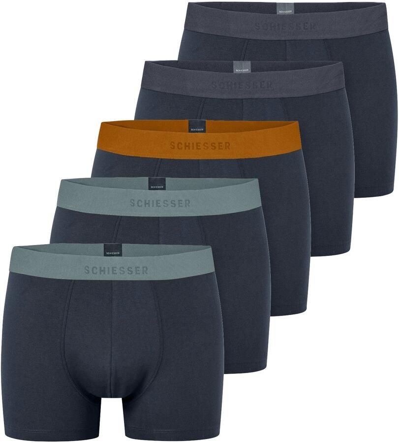 Schiesser Boxershort 95 5 Multipacks zonder ingreep aangenaam zacht (Set van 5) - Foto 5