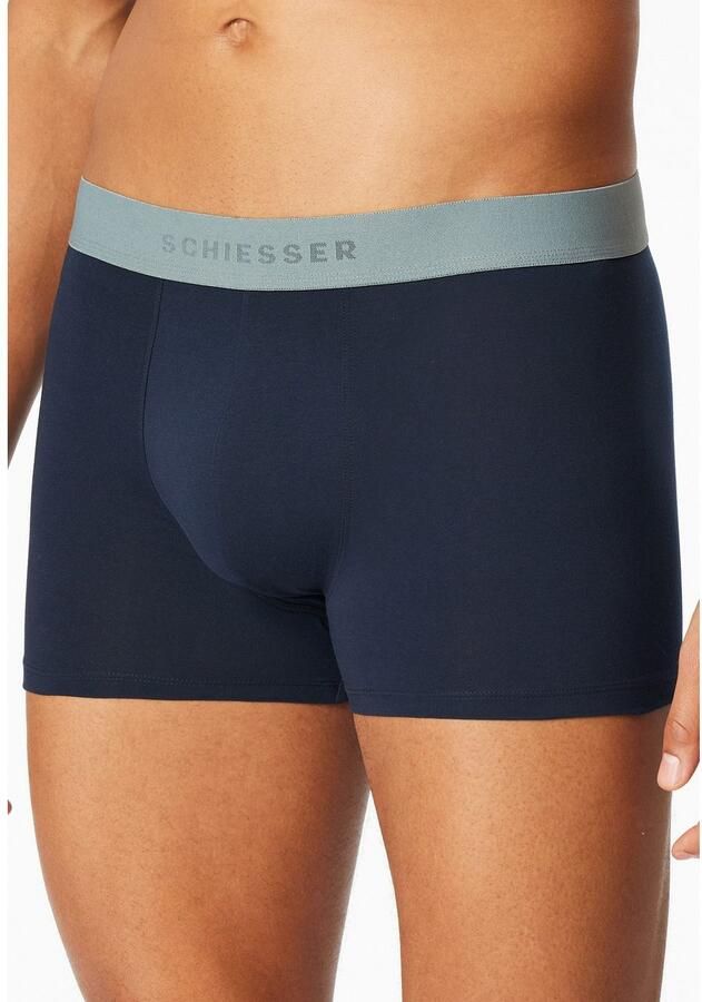 Schiesser Boxershort 95 5 Multipacks zonder ingreep aangenaam zacht (Set van 5)