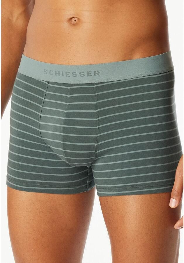 Schiesser Boxershort 95 5 Multipacks zonder ingreep zachte logo-webgummiband (Set van 3) - Foto 2