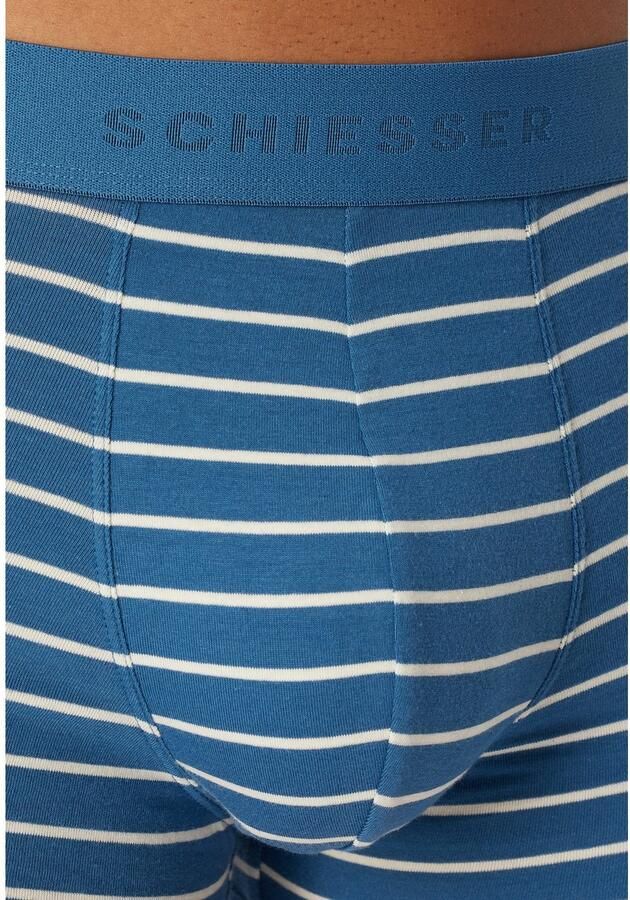 Schiesser Boxershort 95 5 Multipacks zonder ingreep zachte logo-webgummiband (Set van 3) - Foto 3