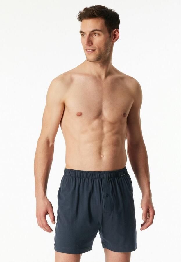 Schiesser Boxershort Multipacks losse pasvorm met opening elastische band (Set van 2) - Foto 2