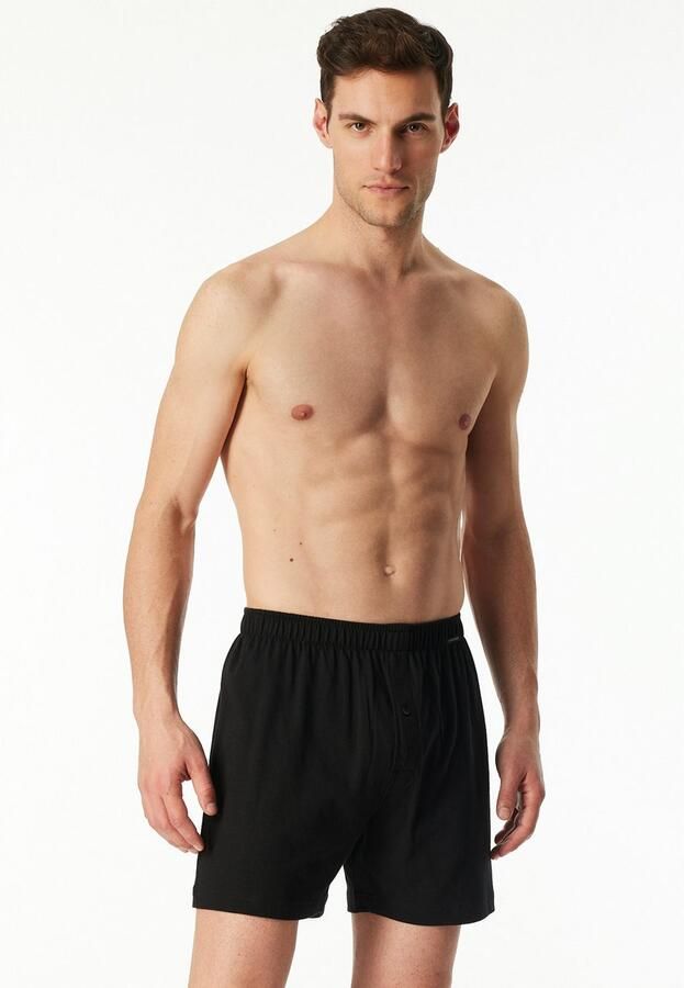 Schiesser Boxershort Multipacks losse pasvorm met opening elastische band (Set van 2) - Foto 4