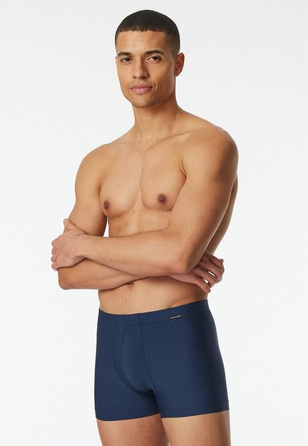 Schiesser Boxershort Pure Micro zonder ingreep met extra zachte beklede elastische tailleband - Foto 3