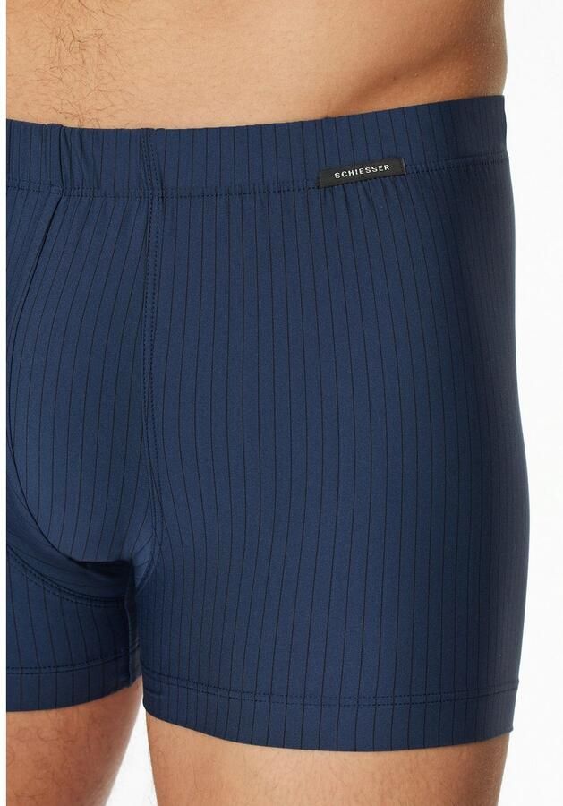 Schiesser Boxershort Pure Micro zonder ingreep met extra zachte beklede elastische tailleband - Foto 2