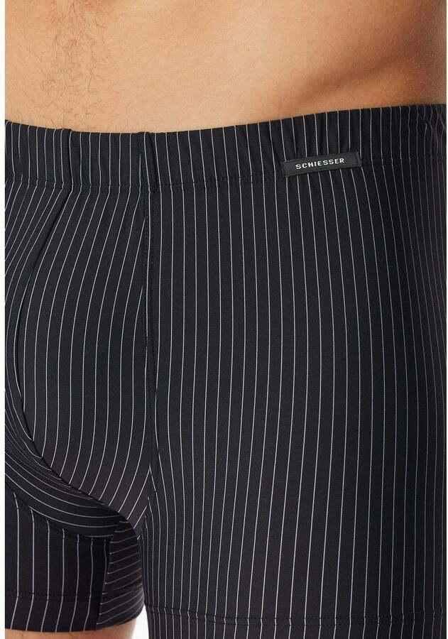 Schiesser Boxershort Pure Micro zonder ingreep met extra zachte beklede elastische tailleband - Foto 3