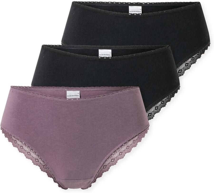 Schiesser Brazilian slip Modern Multipacks Kantenbanden Single-Jersey katoenmix (Set van 3) - Foto 6