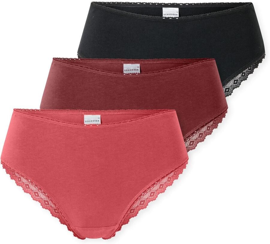 Schiesser Brazilian slip Modern Multipacks Kantenbanden Single-Jersey katoenmix (Set van 3) - Foto 6