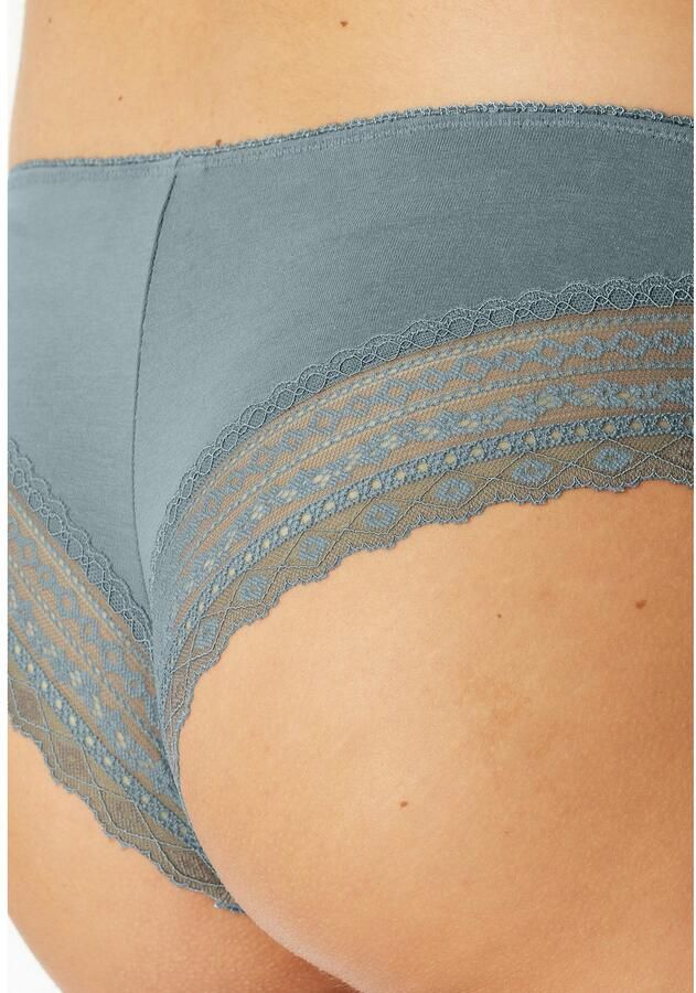 Schiesser Brazilian slip Modern Multipacks Kantenbanden Single-Jersey katoenmix (Set van 3) - Foto 2