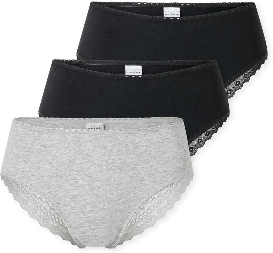 Schiesser Brazilian slip Modern Multipacks Kantenbanden Single-Jersey katoenmix (Set van 3) - Foto 6