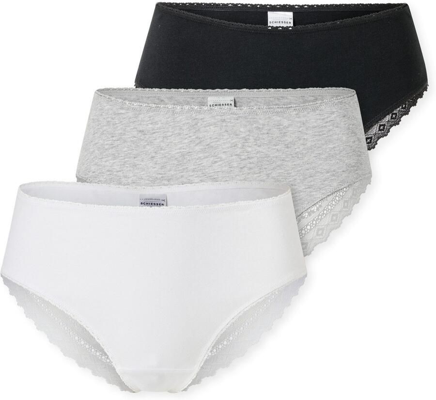 Schiesser Brazilian slip Modern Multipacks Kantenbanden Single-Jersey katoenmix (Set van 3) - Foto 6