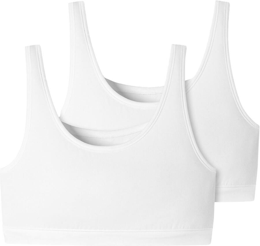 Schiesser Bustier 95 5 met elastische onderbusteband (Set van 2) - Foto 4