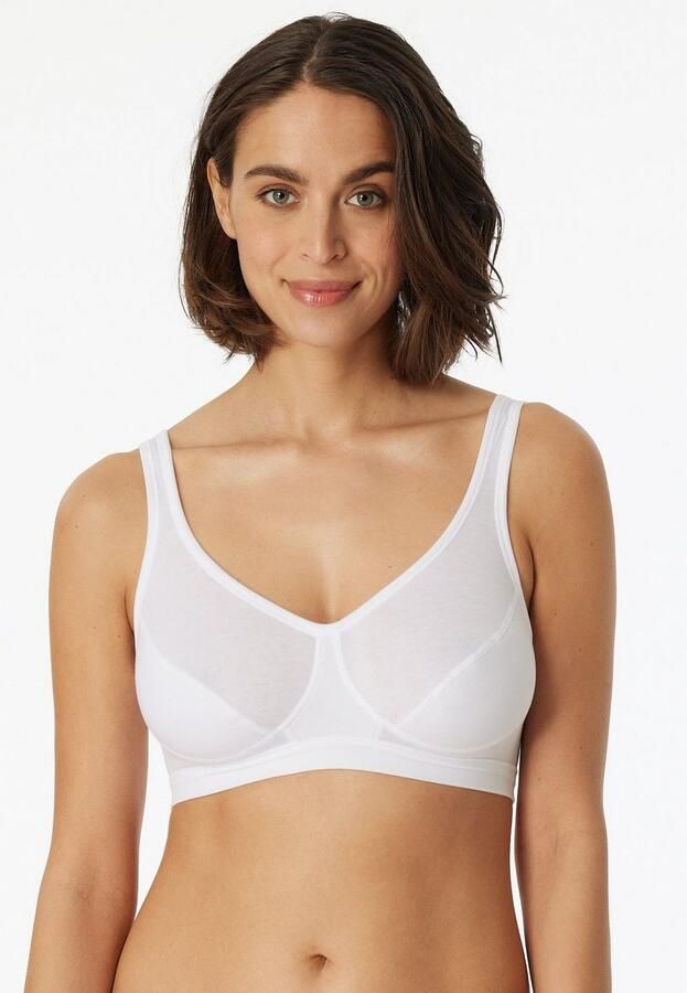 Schiesser Bustier 95 5 met zacht vormende cups (Set van 2)