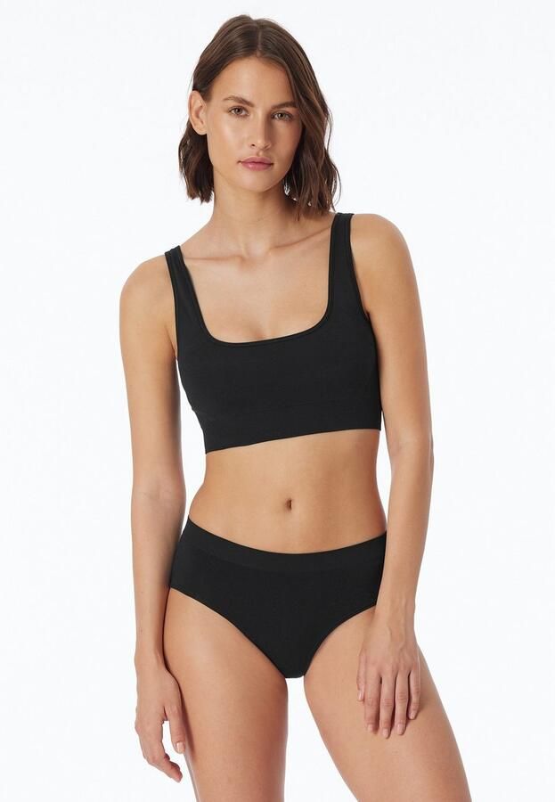 Schiesser Bustier Casual Seamless 2in1 omkeerbaar u- of v-hals zonder storende zijnaden - Foto 3