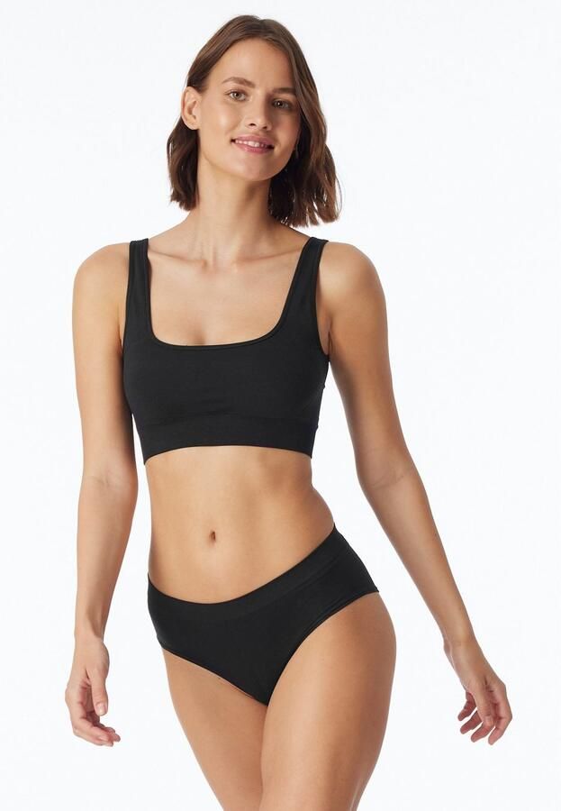 Schiesser Bustier Casual Seamless 2in1 omkeerbaar u- of v-hals zonder storende zijnaden - Foto 4