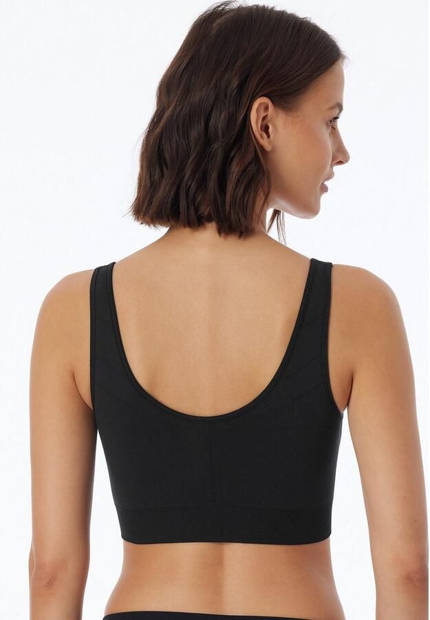 Schiesser Bustier Casual Seamless 2in1 omkeerbaar u- of v-hals zonder storende zijnaden - Foto 2