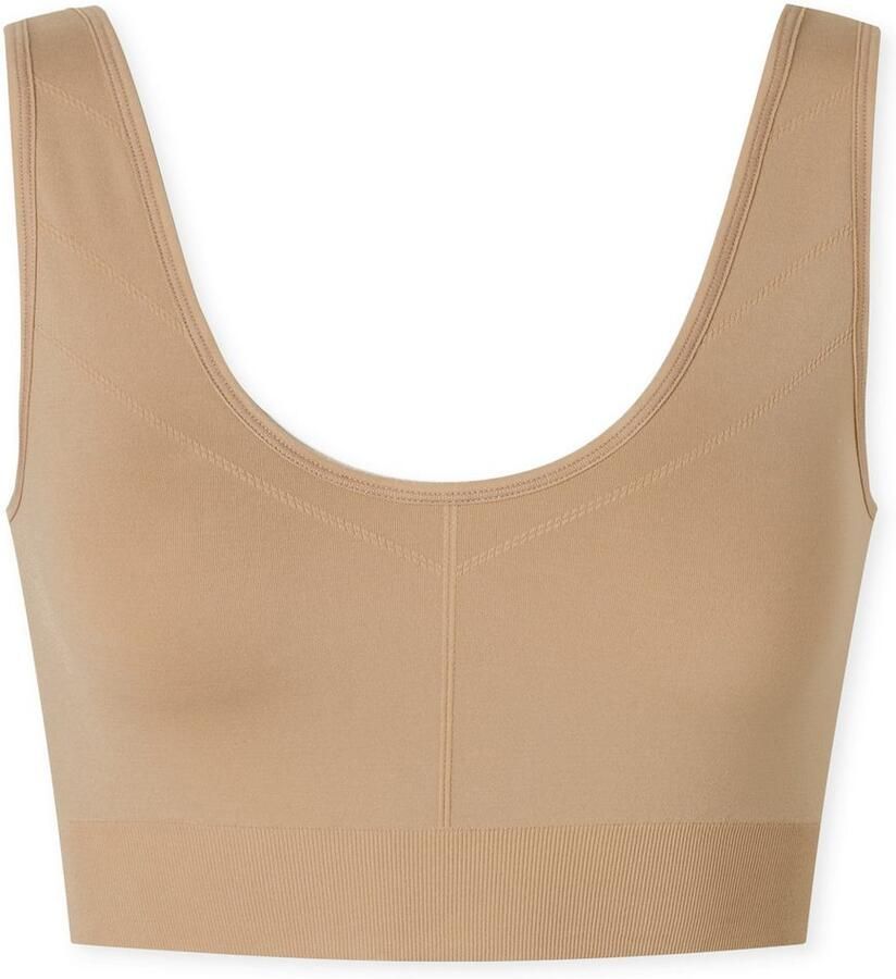 Schiesser Bustier Casual Seamless 2in1 omkeerbaar u- of v-hals zonder storende zijnaden