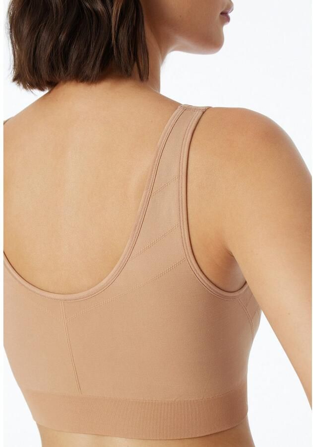 Schiesser Bustier Casual Seamless 2in1 omkeerbaar u- of v-hals zonder storende zijnaden - Foto 2