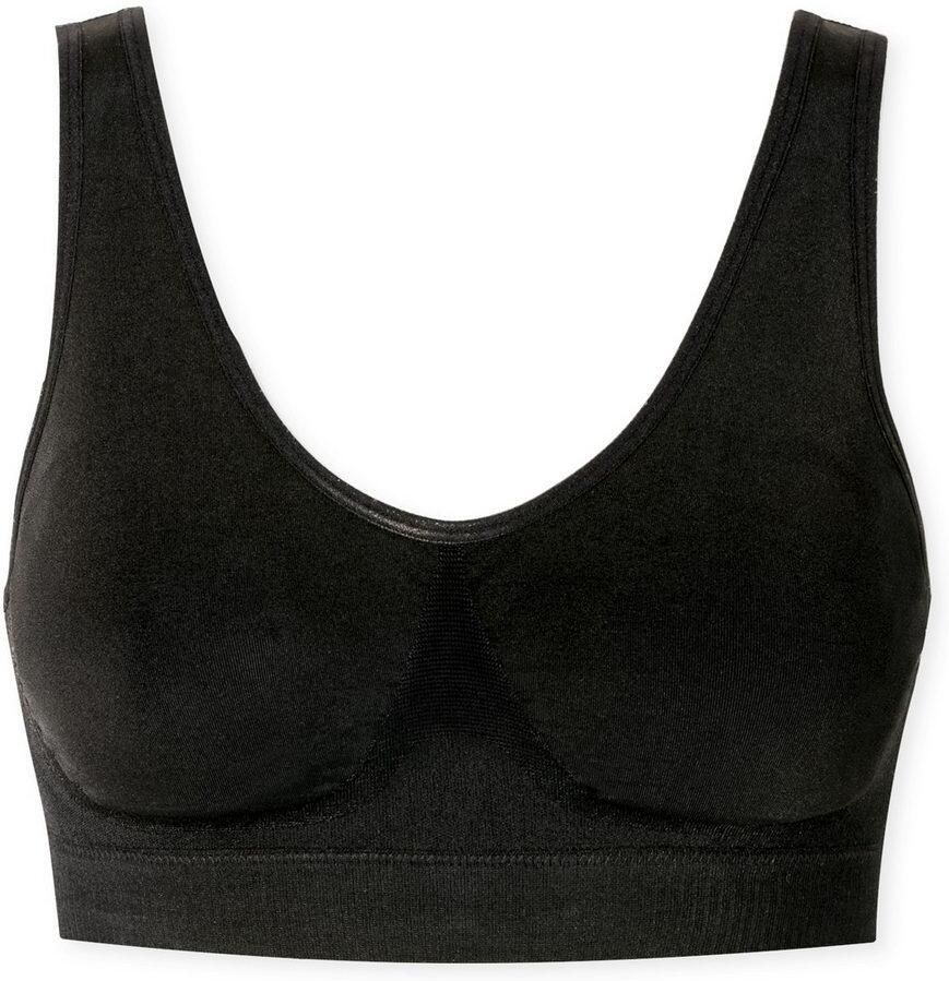 Schiesser Bustier Classic Seamless met uitneembare vullingen