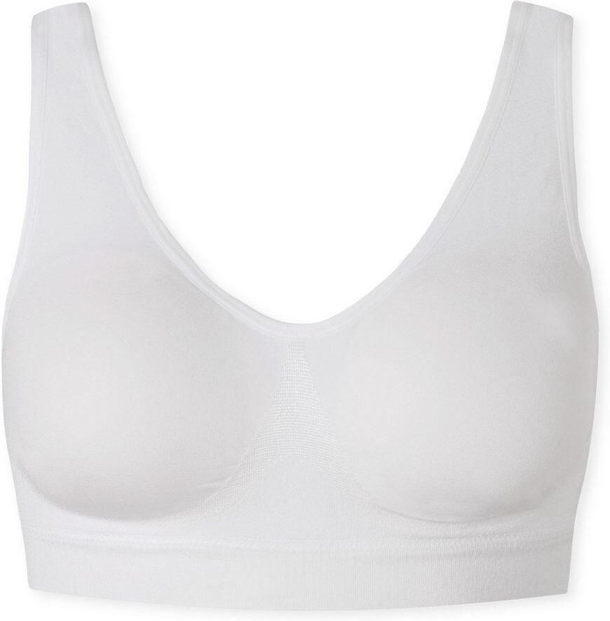 Schiesser Bustier Classic Seamless met uitneembare vullingen