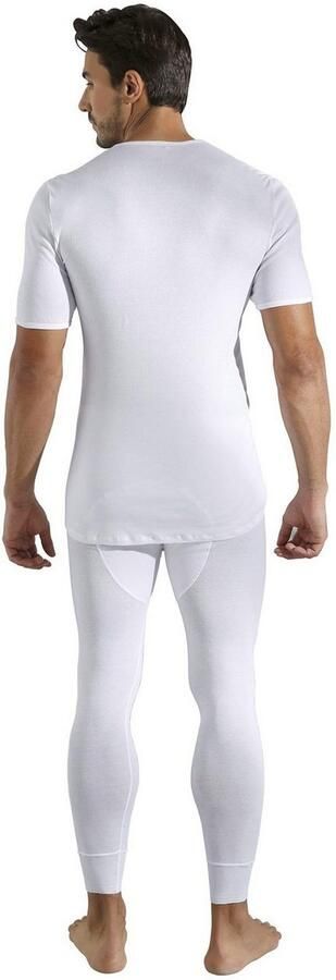 Schiesser t-shirt ondergoed aanbieding wit feinripp - Foto 3