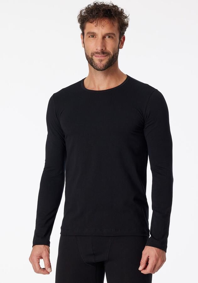 Schiesser Shirt met lange mouwen met stretchgehalte - Foto 5