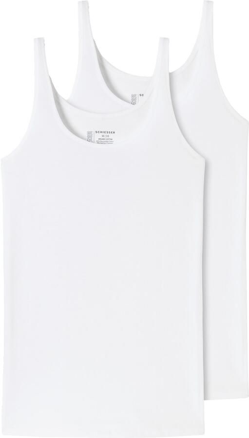 Schiesser Hemd 95 5 met elastische single-jersey kwaliteit (Set van 2) - Foto 5