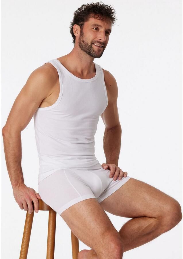 Schiesser Hemd 95 5 met naden opzij (2 stuks Set van 2)