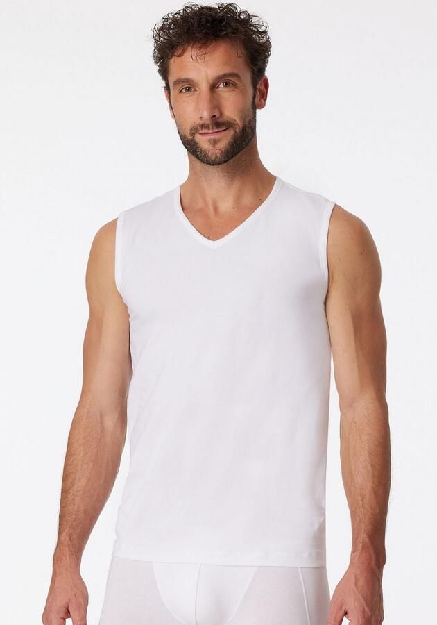 Schiesser Tanktop met stretch in een set van 2 stuks - Foto 2