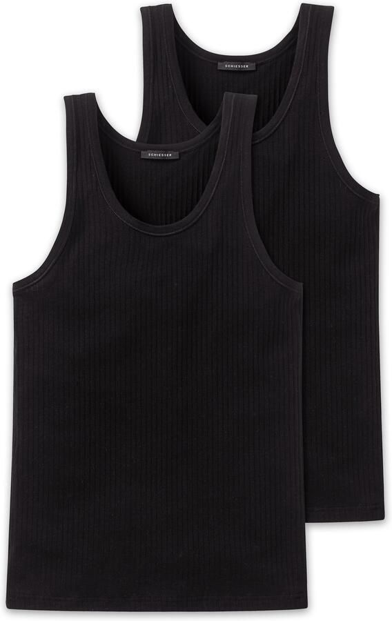 Schiesser Hemd Authentic met naaldsteek-patroon (2 stuks Set van 2) - Foto 5