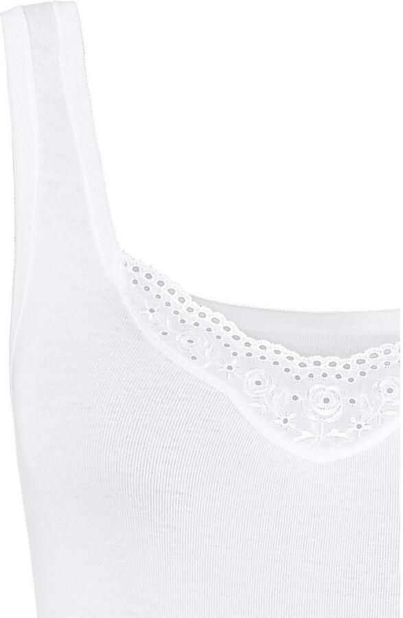 Schiesser Hemd Cotton Essentials met twee verschillende batist borduurmotieven (Set van 2) - Foto 7