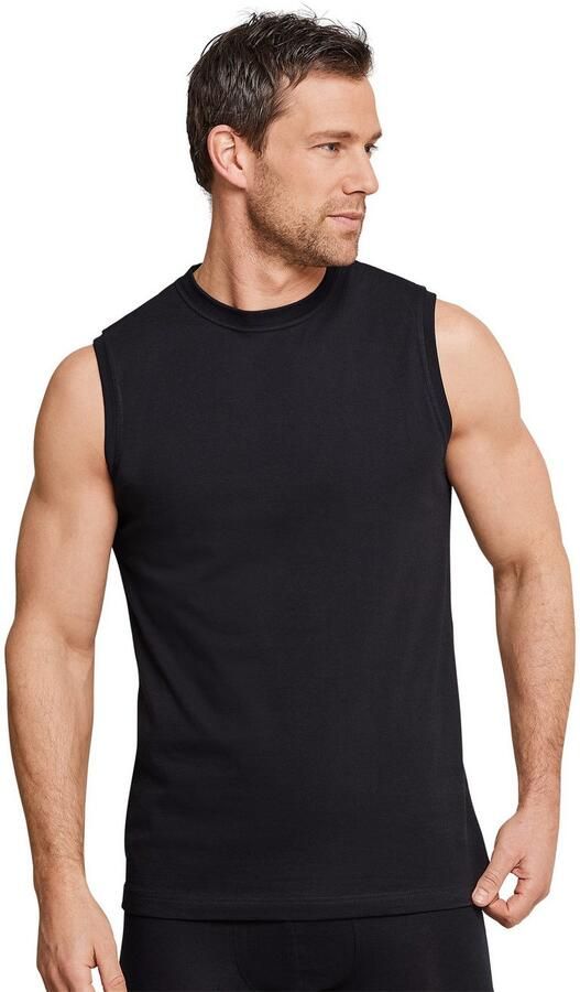 Schiesser Hemd Essentials mouwloos duopack ronde hals katoen (2 stuks Set van 2) - Foto 3