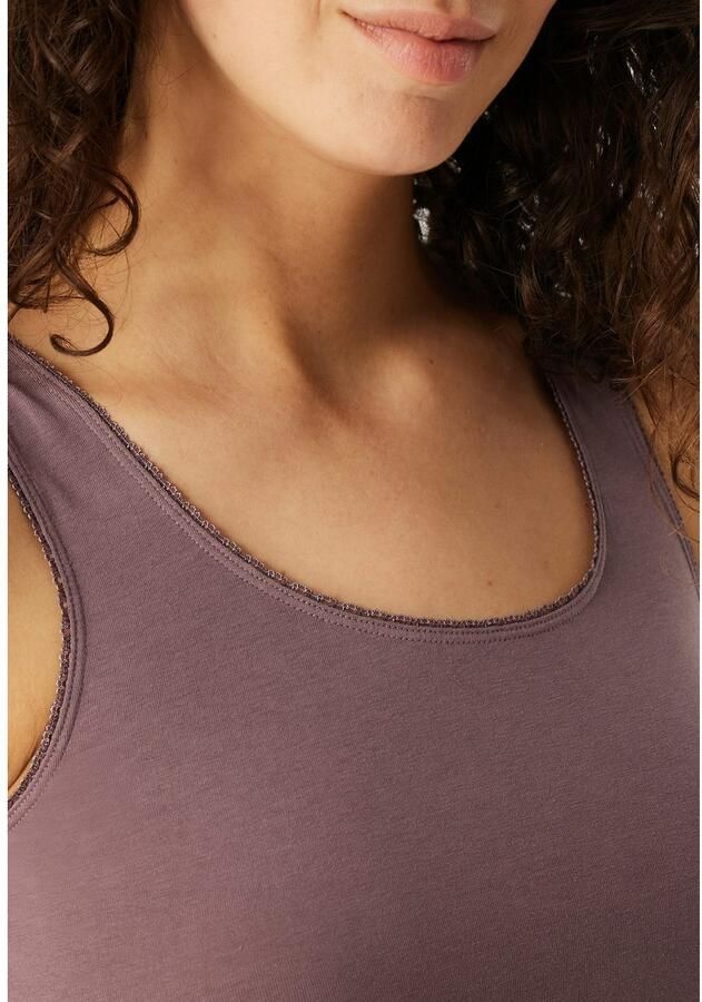 Schiesser Hemd Modern Multipacks met smalle kanten band single jersey comfortabel (Set van 2)