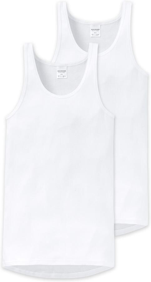 Schiesser Hemd Original Classics met iets langere rugpartij (Set van 2) - Foto 5