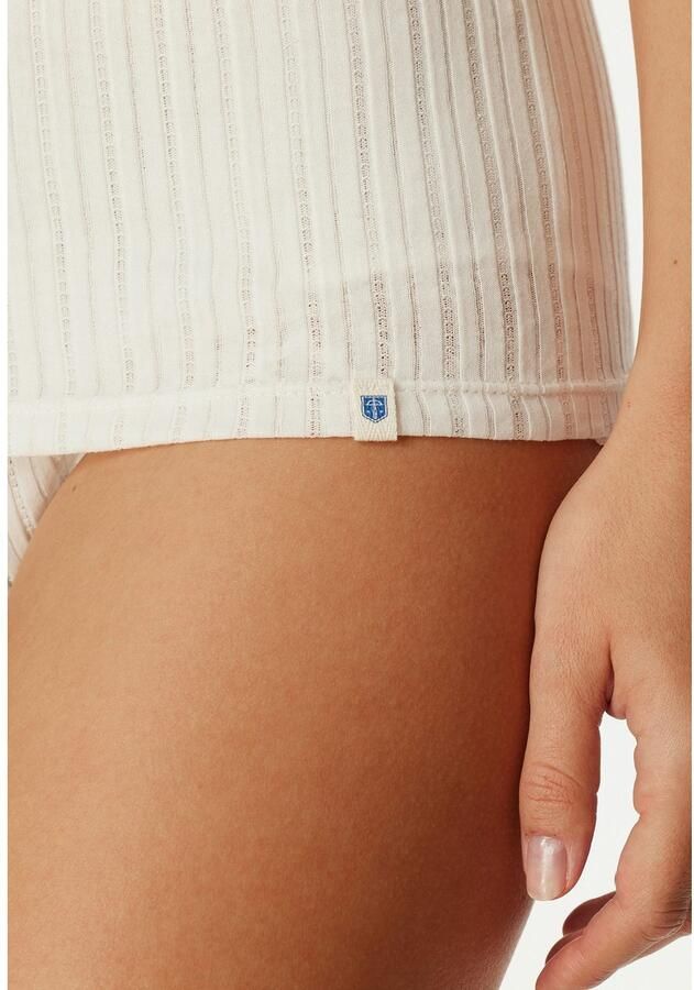 Schiesser Hemd Revival collectie met ronde halsopening met zijdeglanzende afwerking - Foto 2