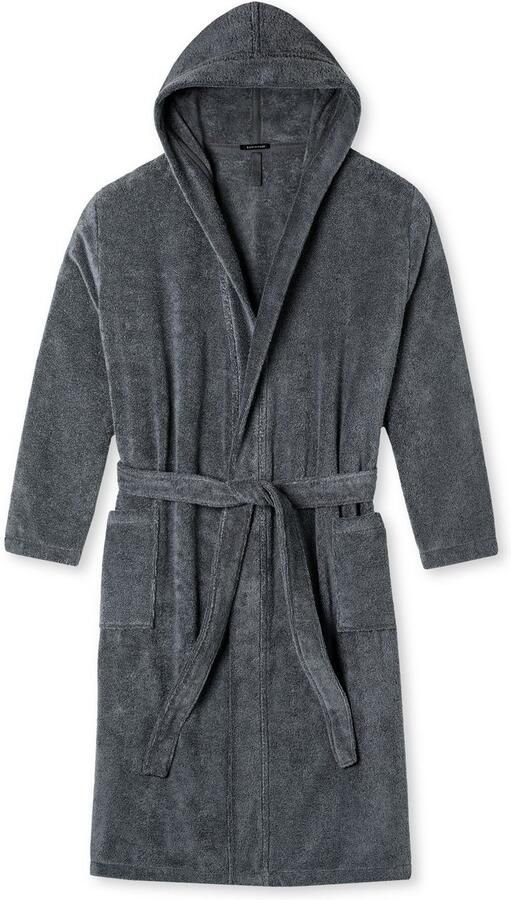 Schiesser Herenbadjas Essentials in zachte comfortabele frottee-kwaliteit - Foto 5