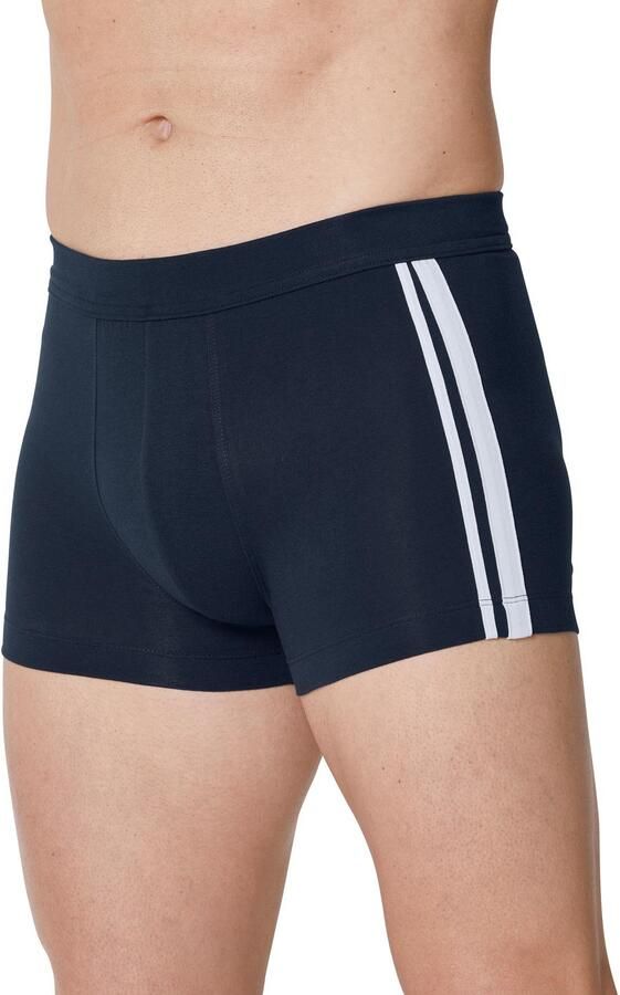 Schiesser Boxershort 95 5 met zachte tonale tailleband contrasterende zijstrepen (3 stuks) - Foto 4