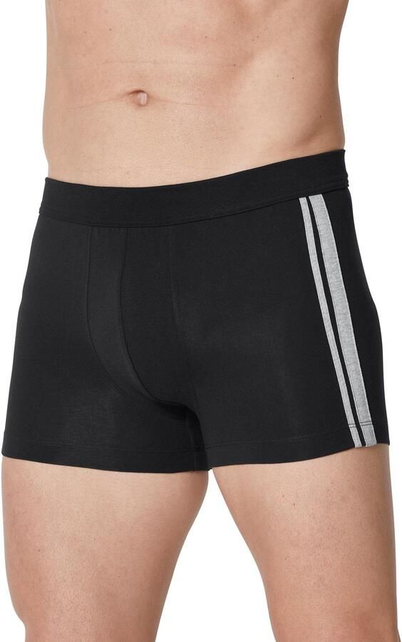 Schiesser Boxershort 95 5 met zachte tonale tailleband contrasterende zijstrepen (3 stuks) - Foto 7