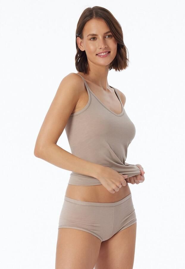 Schiesser Hipster Personal Fit Lurex-naden ademend single jersey zonder storende zijnaden - Foto 4