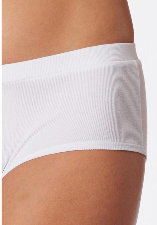 Schiesser Hipster Pure Rib moderne snit dubbele ribkwaliteit zacht been- en taille-elastiek